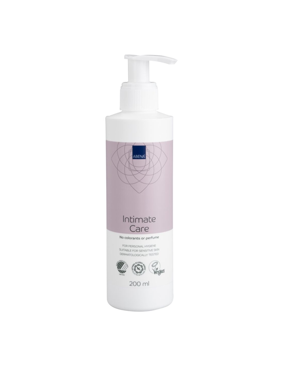 Sapun pentru zona intima, fara coloranti si parfum - ABENA Asthma Allergy - 200 ml