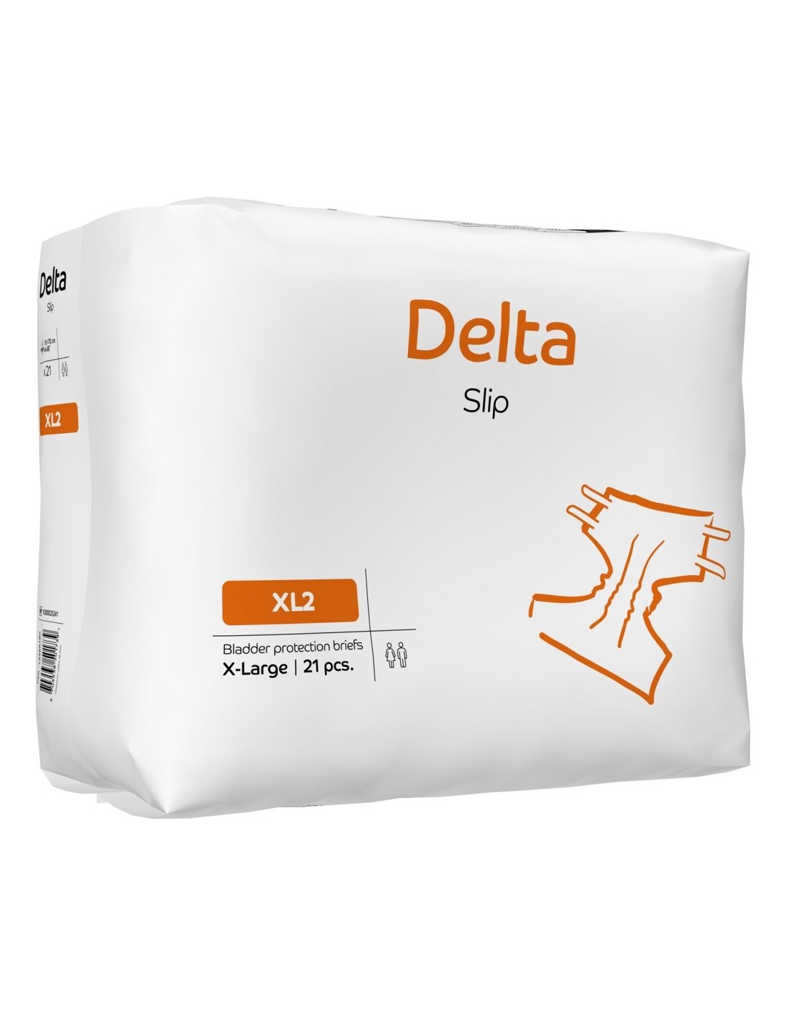Delta Slip XL2 3200 ml - Scutece incontinenta adulti - 21 buc