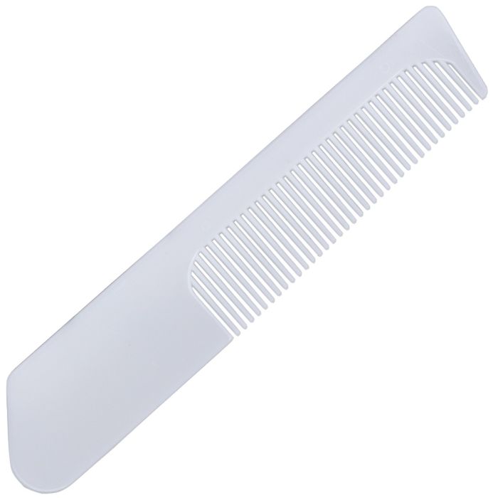 Pieptene alb, in plic de plastic, 13cm
