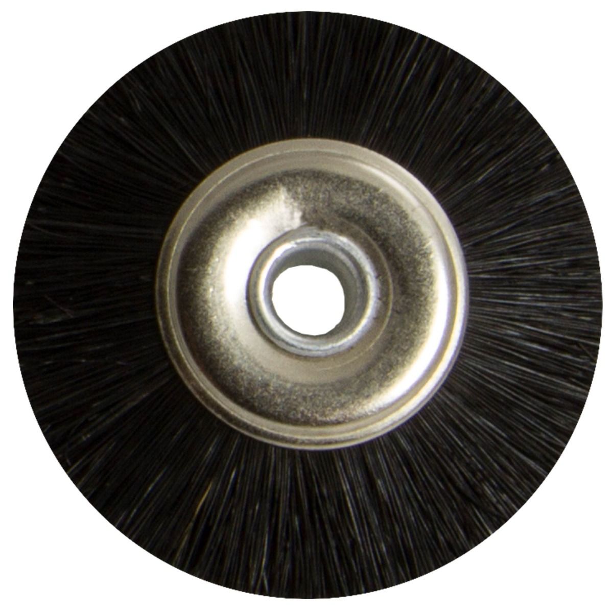 Perie neagra pentru lustruire proteze dentare PRIMA, 49mm diametru