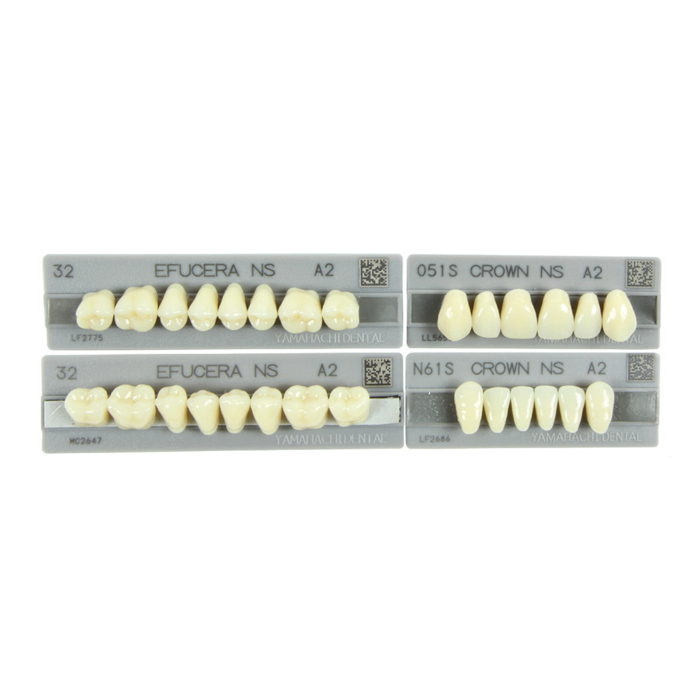 Garnitura 28 dinti, 3 straturi, culoare A2/A3, marime M32, 1 set