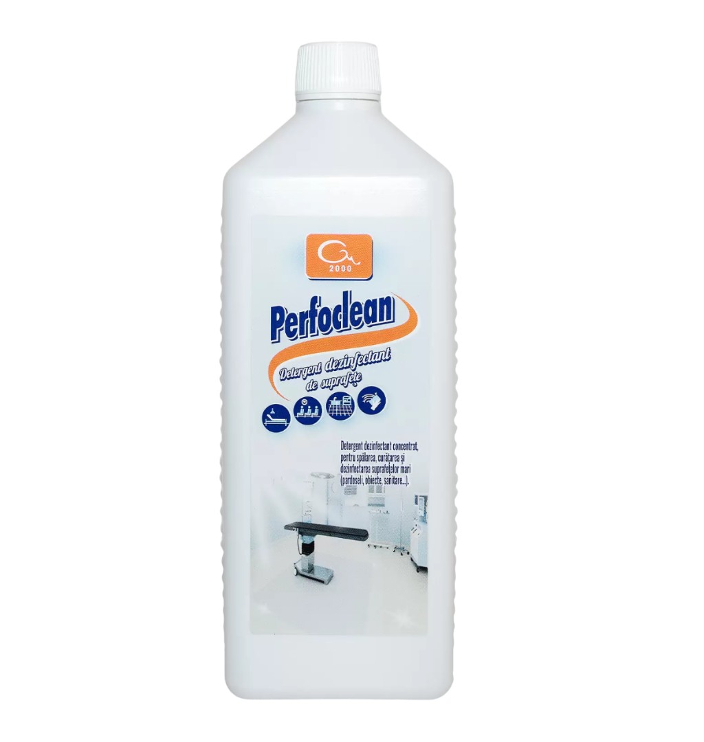 Detergent dezinfectant suprafete concentrat  Perfoclean - 1 litru