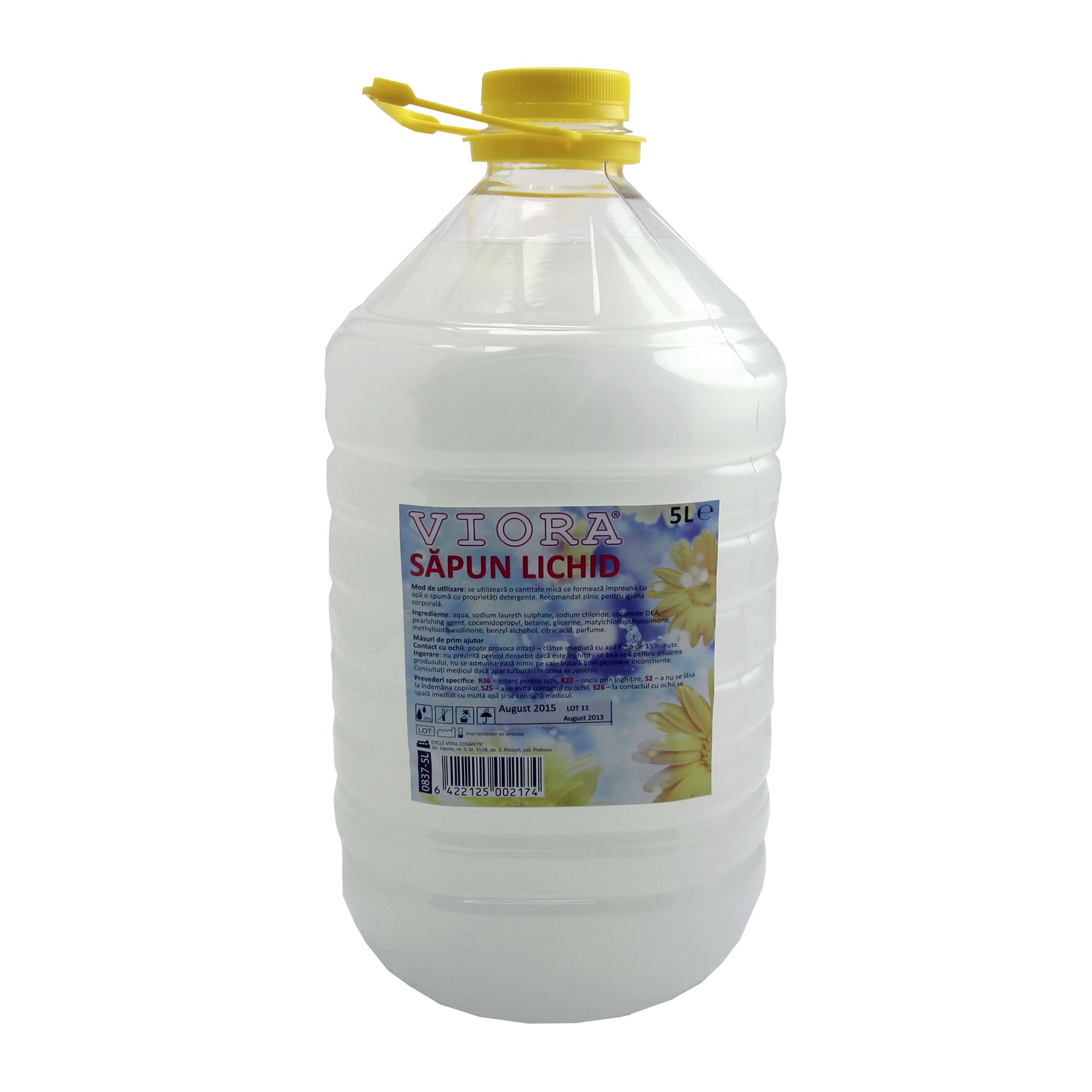 Sapun lichid Viora, 5L