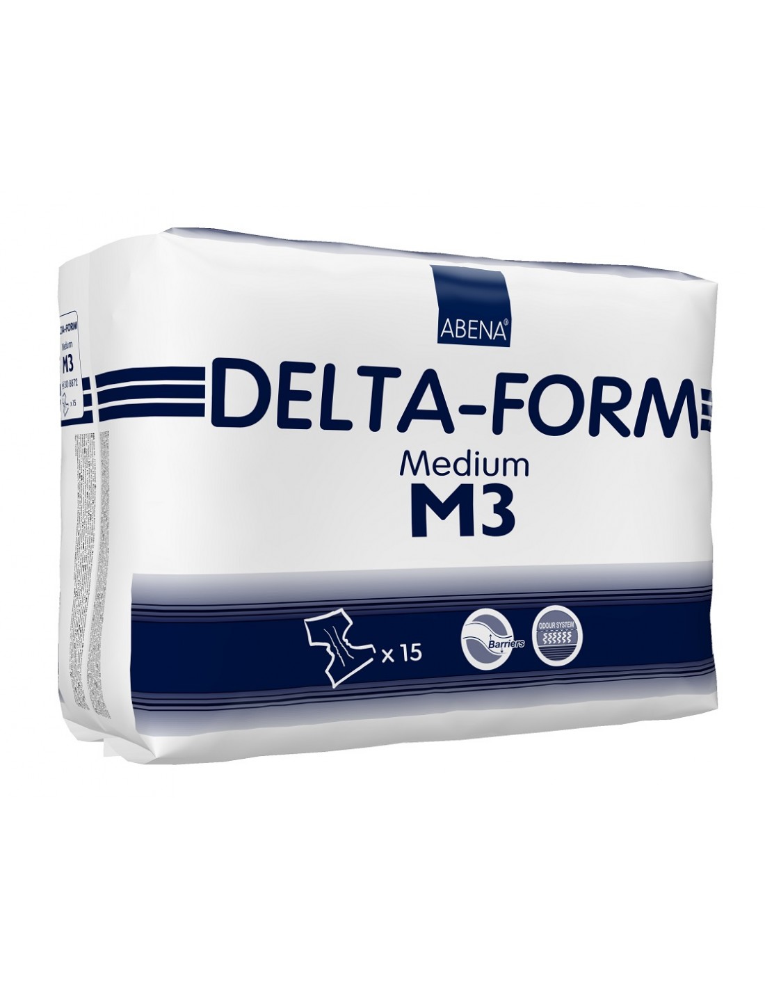 Scutece incontinenta adulti Delta Form M3 - 2800 ml - 15 buc 