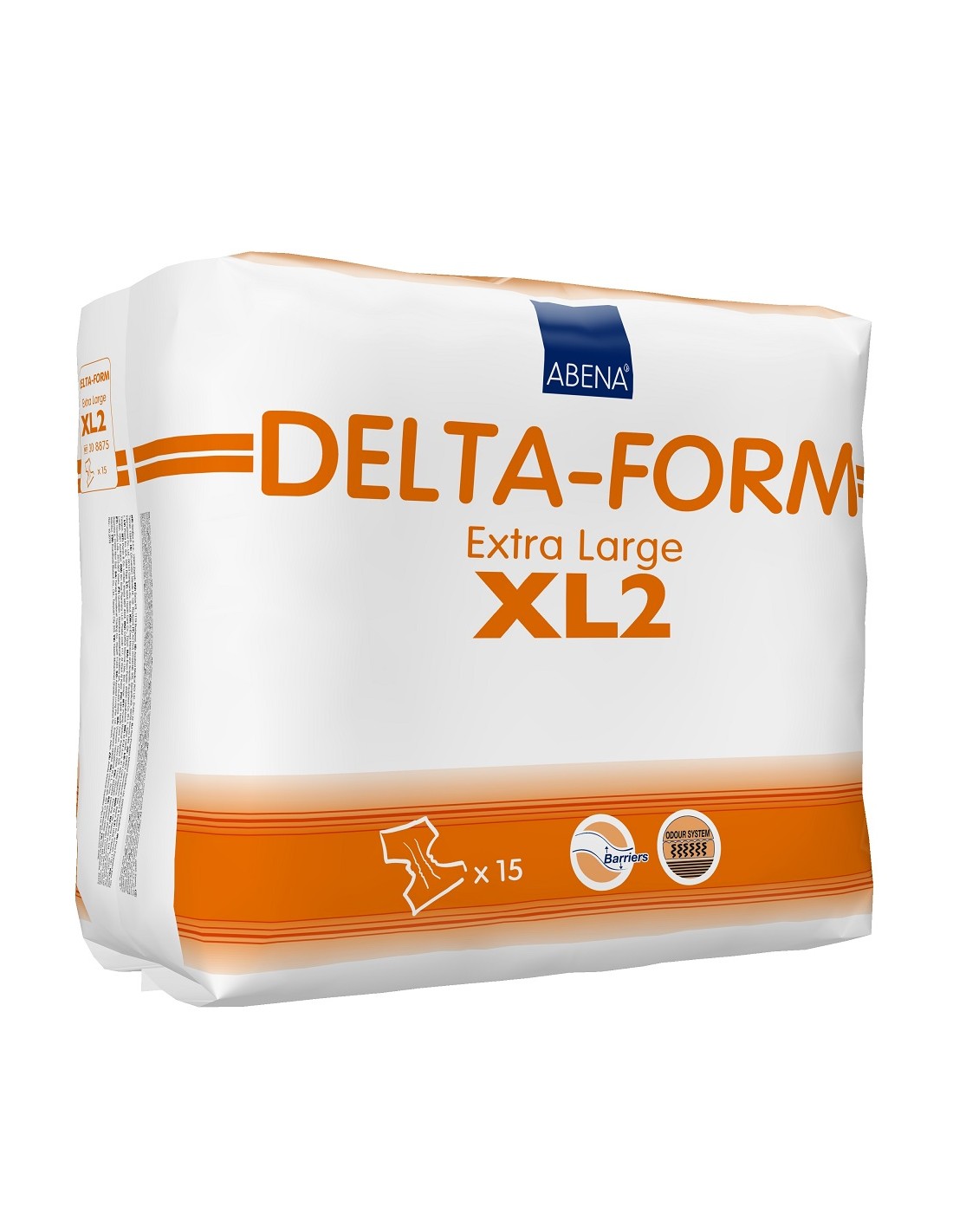 Scutece incontinenta adulti Delta Form XL2 - 3200 ml - 15 buc 