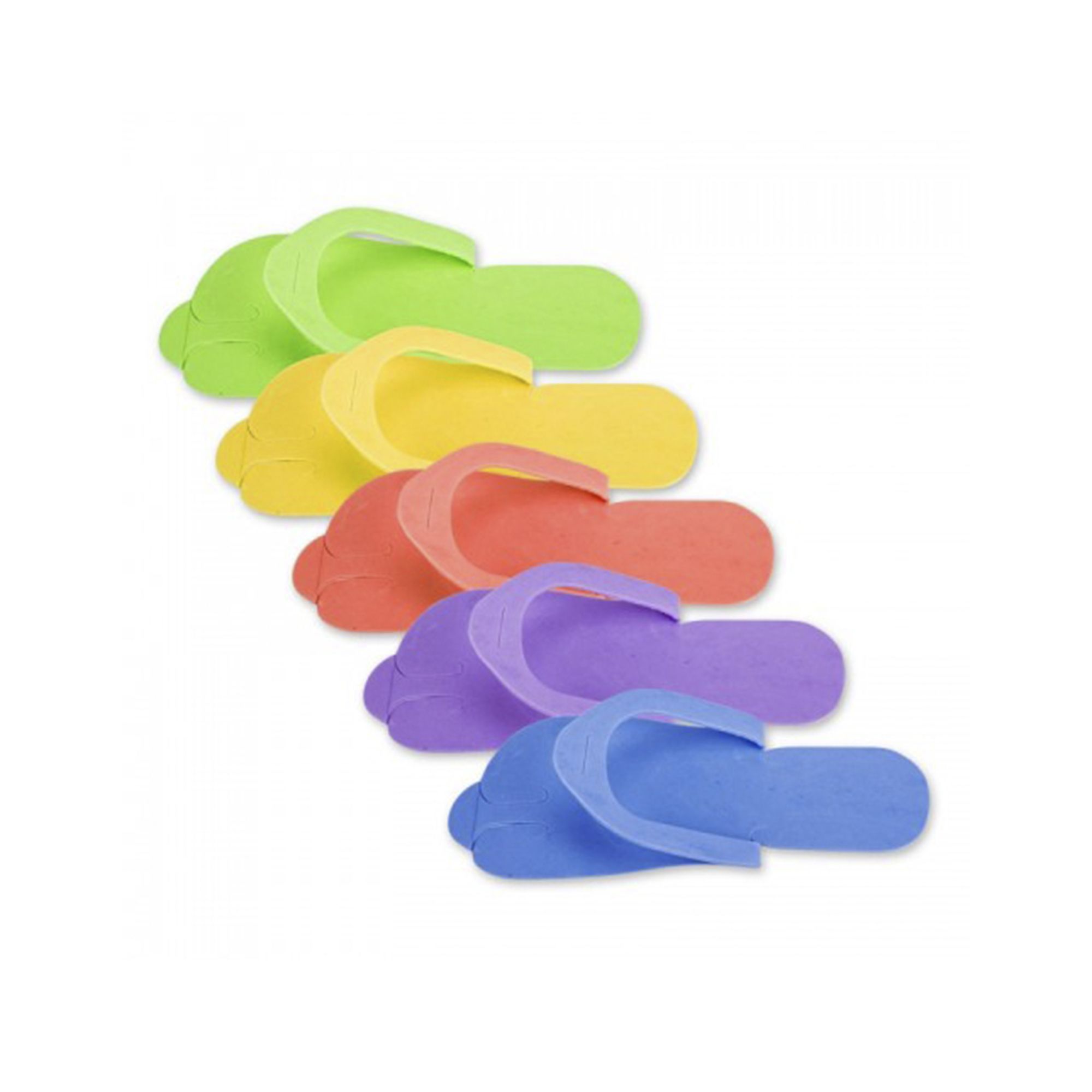 Papuci EVA interdeget diverse culori - 12 perechi