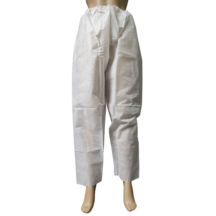 Pantaloni netesut SFI, albi