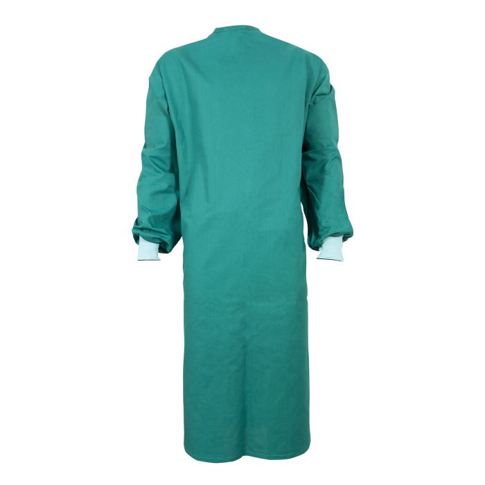 Halat tip chirurgical PRIMA, resterilizabil, 100% bumbac - 1 bucata