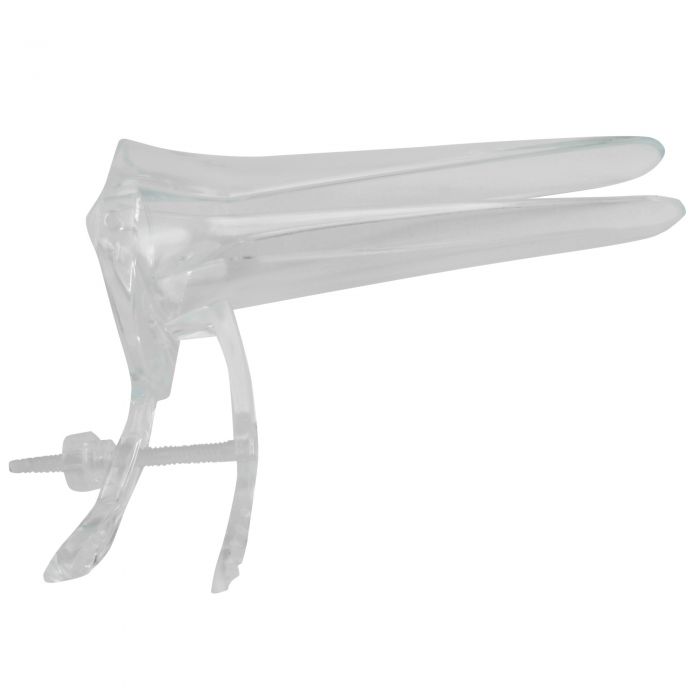 Speculum vaginal cu opritor central steril
