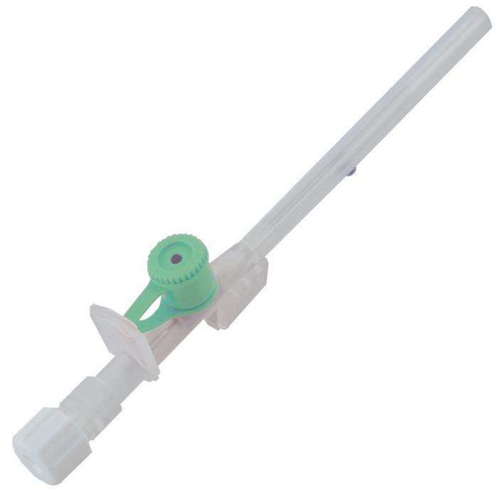 Branule cu valva verzi sterile 18G/1.30x45/CE - 100 bucati