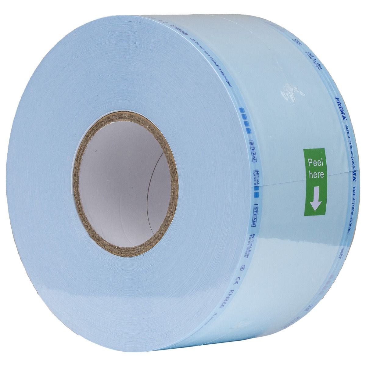 Rola de pungi pentru sterilizare PRIMA, 100mmx200m, autoclav/EO