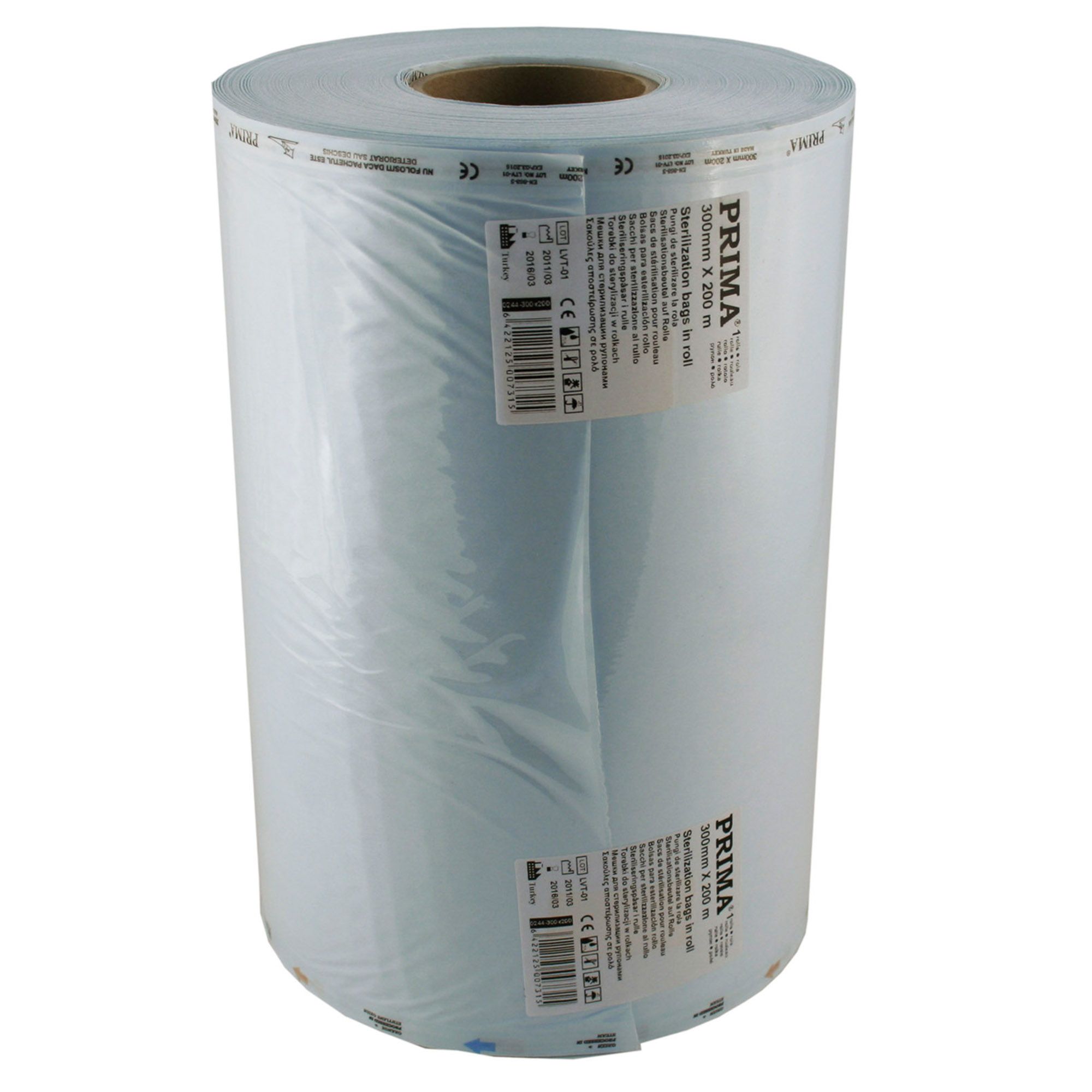 Rola de pungi pentru sterilizare PRIMA, 300mmx200m, autoclav/EO - 1 rola