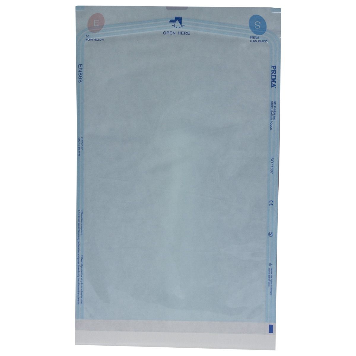 Pungi autosigilante sterilazare Autoclav/EO PRIMA, 190x330mm(170x275mm), 100 bucati