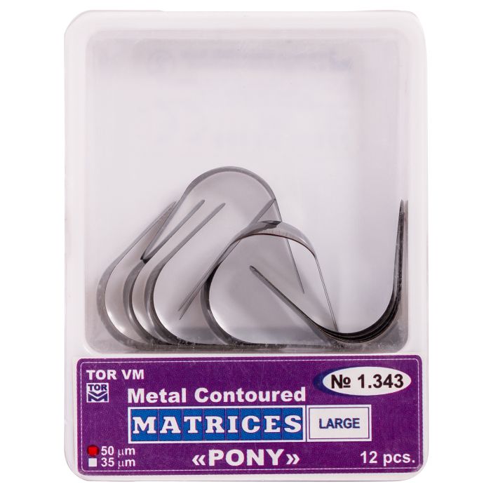 Matrici pony metalice, marimea L sau S, 12 bucati