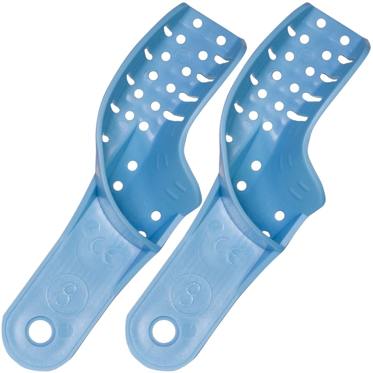 Linguri plastic impresie semiarcada pereche