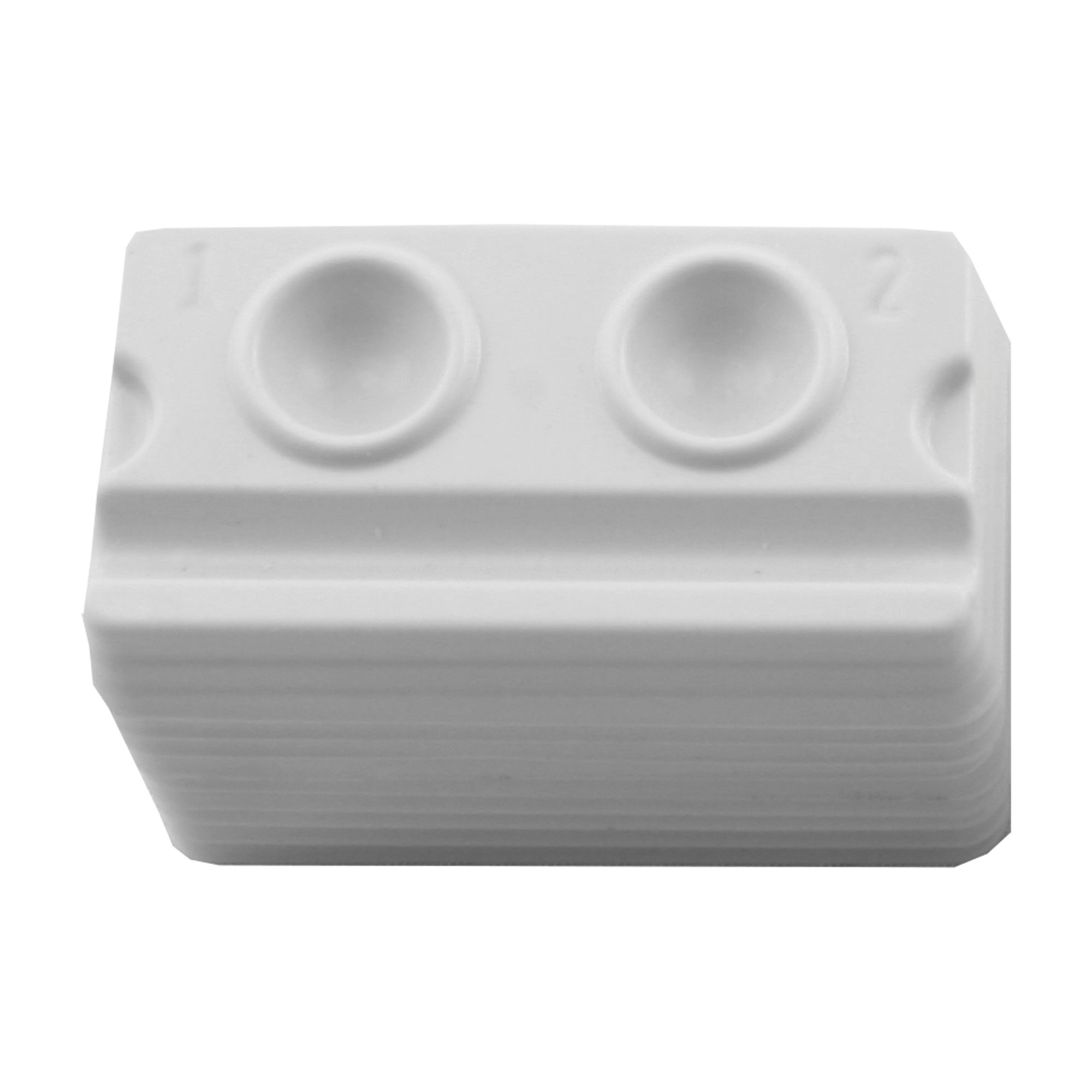 Paduri de mixare din plastic, 51x51x10mm - 180 bucati