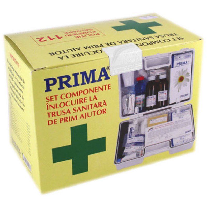 Kit inlocuire trusa sanitara prim ajutor fixa
