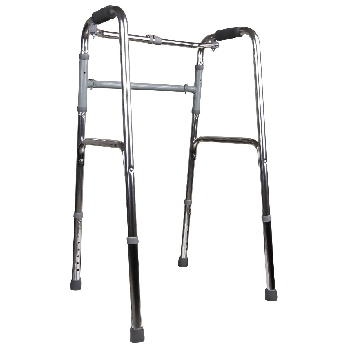 Cadru de mers pliabil si pasitor JL913L, PRIMA, aluminiu, reglabil, 78-96 cm, 100 kg