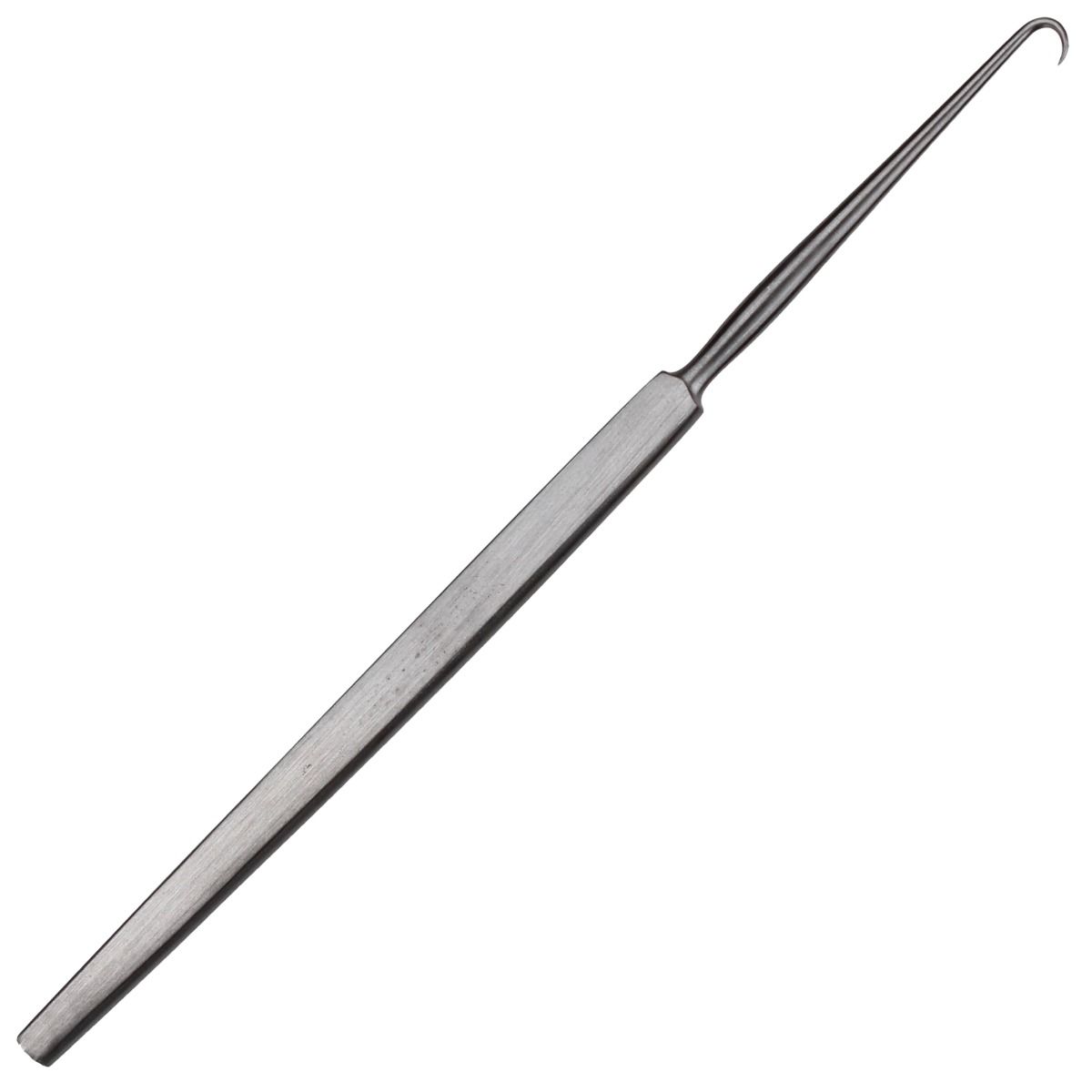Tija ovariana cu varf ascutit, PRIMA, inox 15 cm × 6 mm - carlig ovariohisterectomie