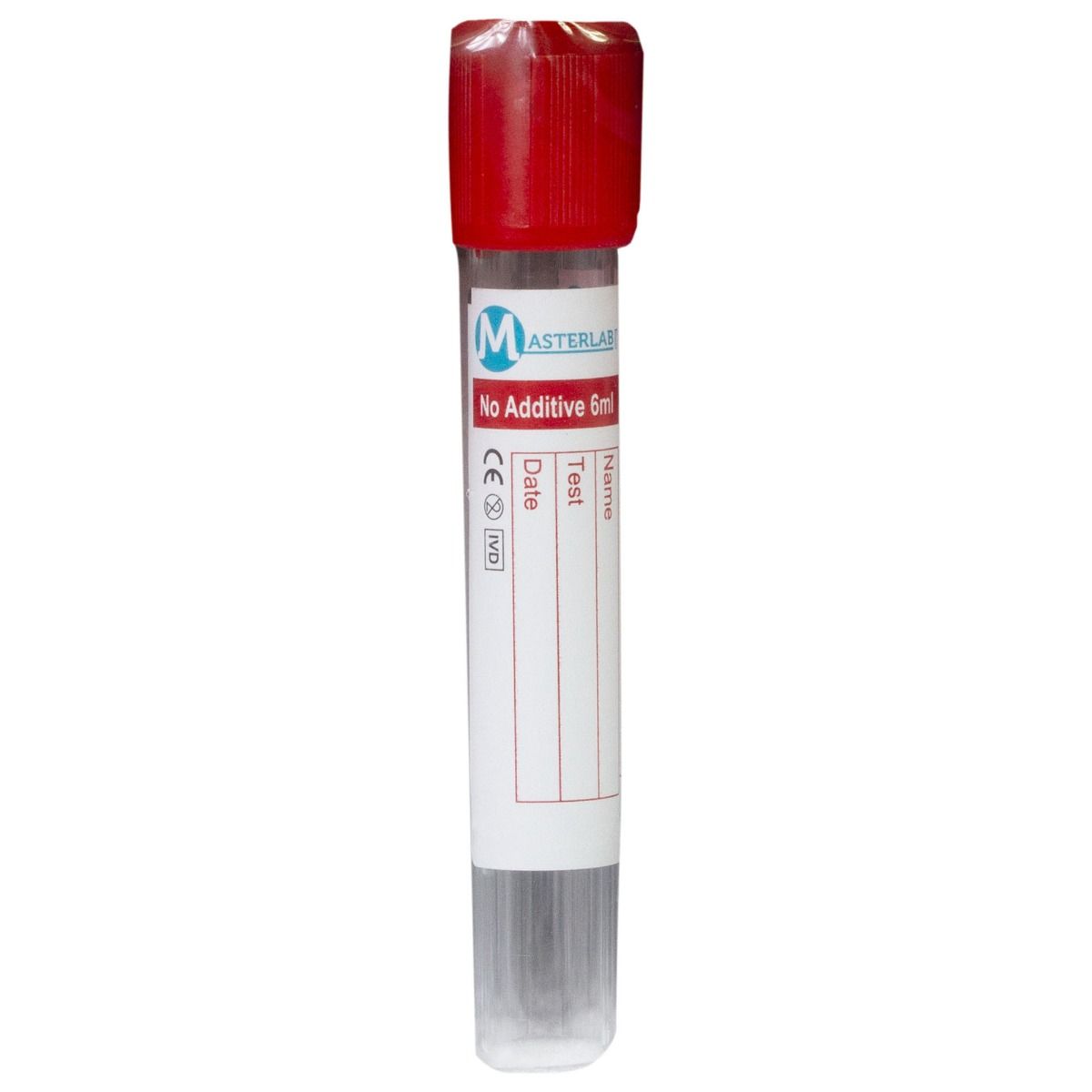 Vacutainer Biochimie rosu, fara aditiv, 6ml, 13x100ml, 100buc