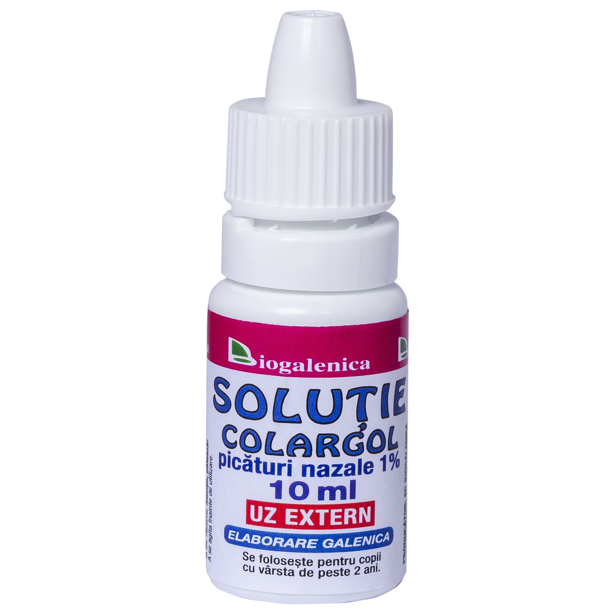Colargol 1% Picaturi Nazale Copii - Solutie Antiseptica 10ml