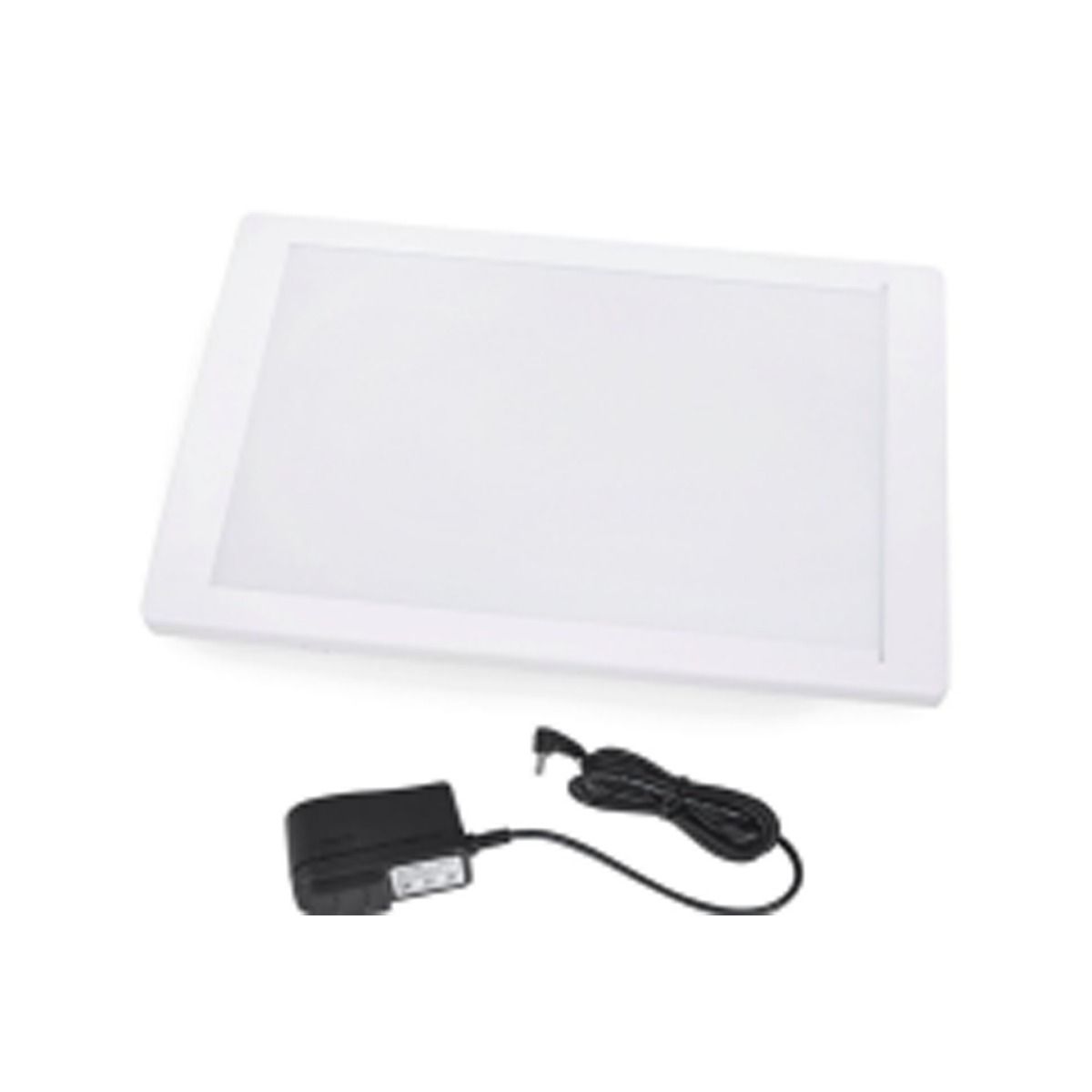 Negatoscop cu 1 post, ecran A4 LCD, 240x360mm, plastic, alb, PRIMA