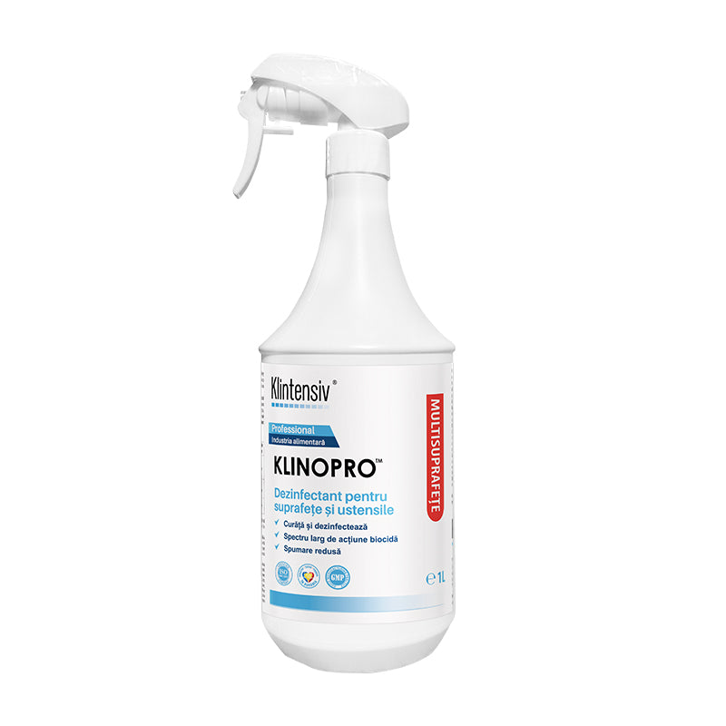 KlinoPro detergent dezinfectant gata de utilizare pentru suprafețe și pavimente