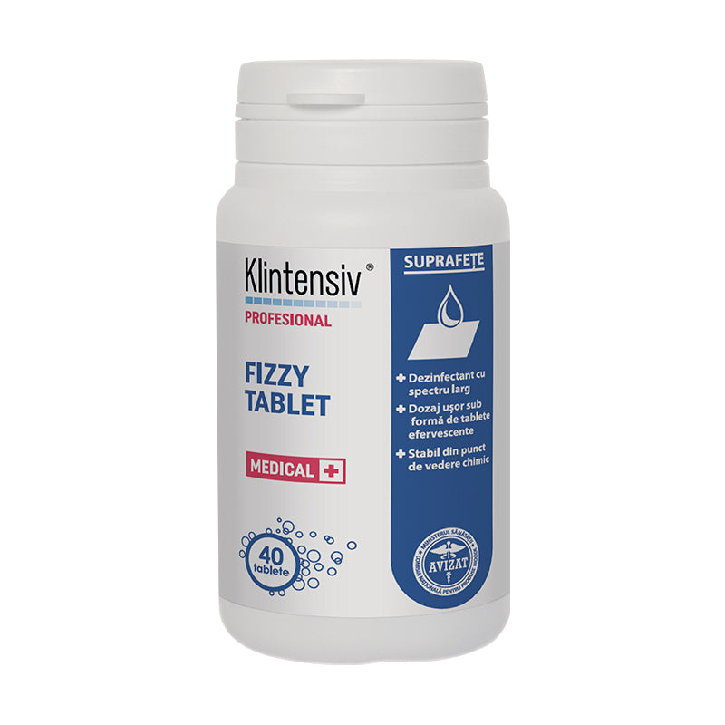 Klintensiv Fizzy Tablet Dezinfectant Efervescent Multifuncțional