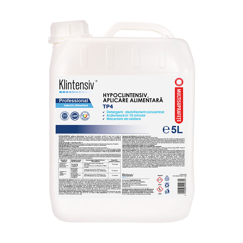 HypoKlintensiv Dezinfectant oxidativ concentrat pentru industria alimentară