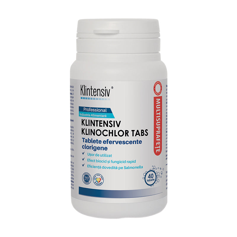 Klintensiv KlinoChlor Tabs Dezinfectant Solid cu Spectru Larg TP4