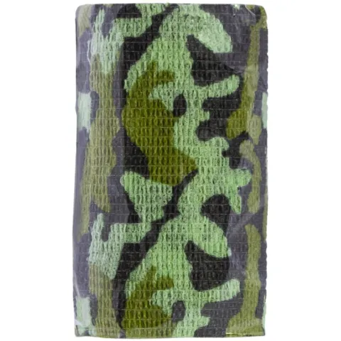 Bandaj coeziv, camuflaj verde 10x450 cm
