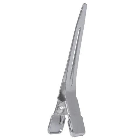 Clame de par pentru coafat si fixare par, metalice din otel argintiu, 45 mm, 24 bucati