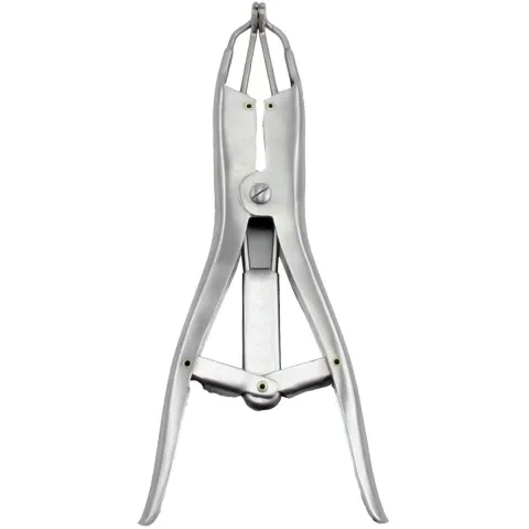 Cleste inox pentru aplicarea inelelor de castrare, PRIMA