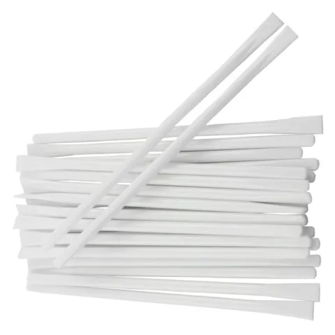 Betisoare pentru mixare PRIMA, albe, 114x4mm, 100 bucati