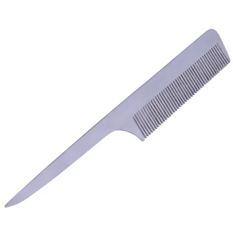 Pieptene din aluminiu pentru tapat cu coada, 20 cm