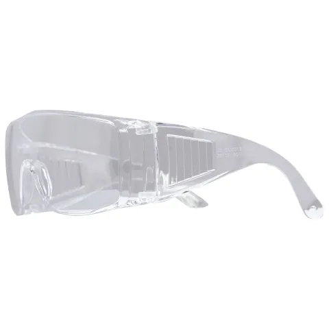 Ochelari de protectie cu lentile transparente antiaburire, din policarbonat