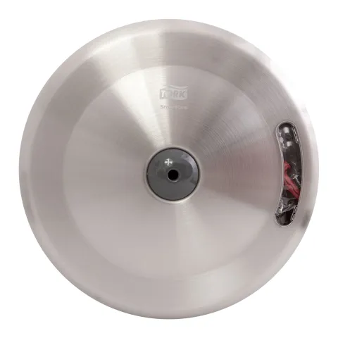 Dispenser hartie igienica inox cu inchidere metalica, trafic intens