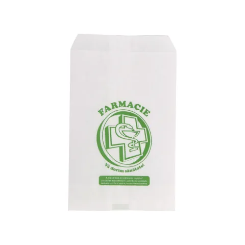 Pungi hartie farmacie 100 buc. S 8.5 x 16 cm 