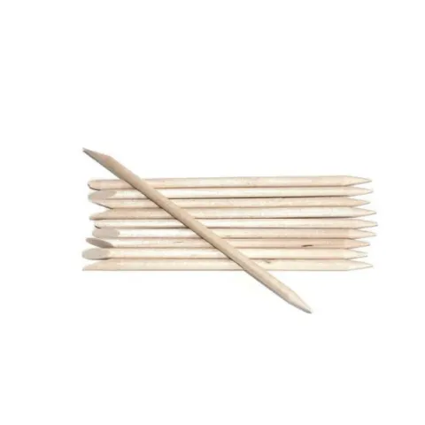Betisoare din lemn pentru cuticule, 115x3.8mm, PRIMA, 100buc