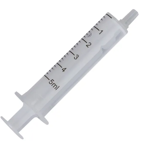 Seringi 5ml Luer Slip, PRIMA, fara ac, de unica folosinta, 100 bucati