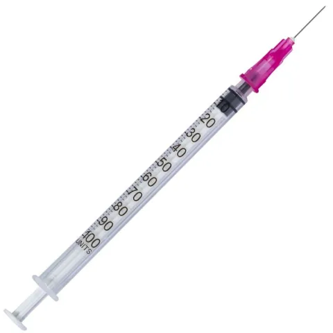 Seringi insulina PRIMA 1 ml cu ac detasabil 29G 1/2", Luer Slip, 100 bucati