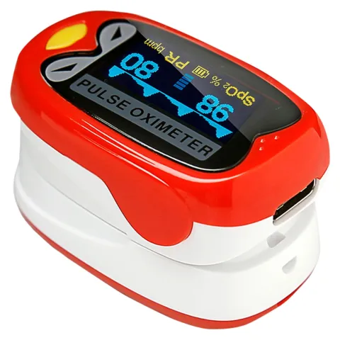 Pulsoximetru de deget pediatric, color pentru SpO2 si PULS, (DEEE),1 bucata
