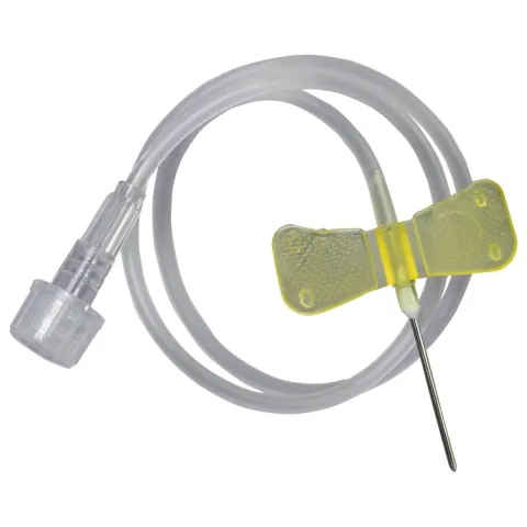 Microperfuzoare sterile (fluturasi) cu ac 20G - galbene - 100 bucati