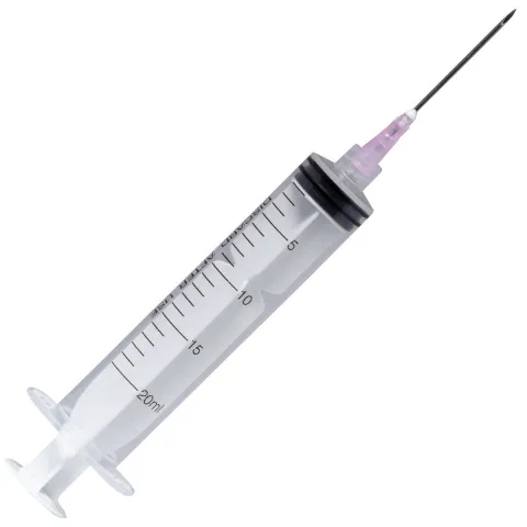 Seringi Luer Lock 20ml, PRIMA, cu ac 18G, 50 bucati