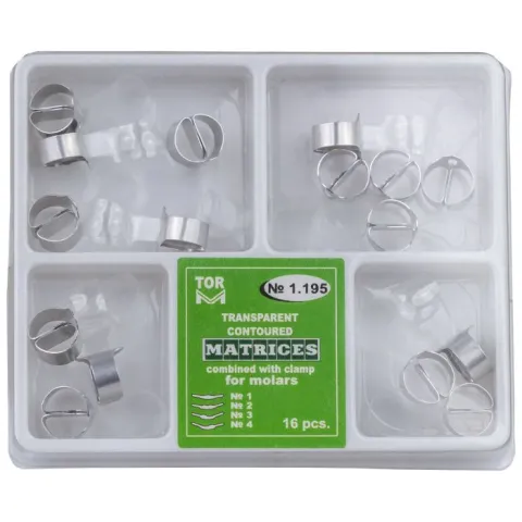 Matrici conturate Mylar cu maner de fixare, 4 tipuri, 16buc