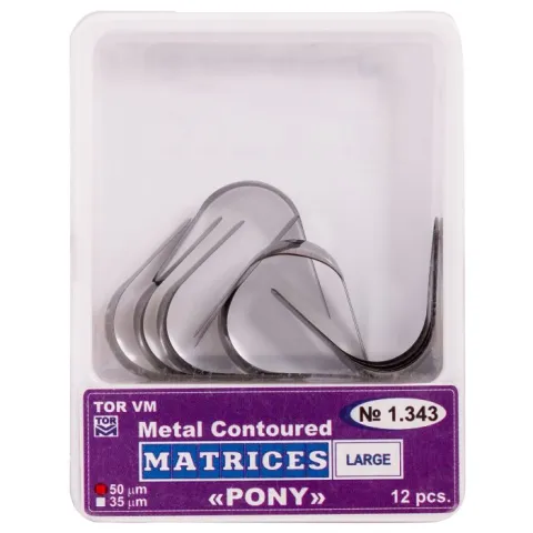 Matrici pony metalice, marimea L sau S, 12 bucati