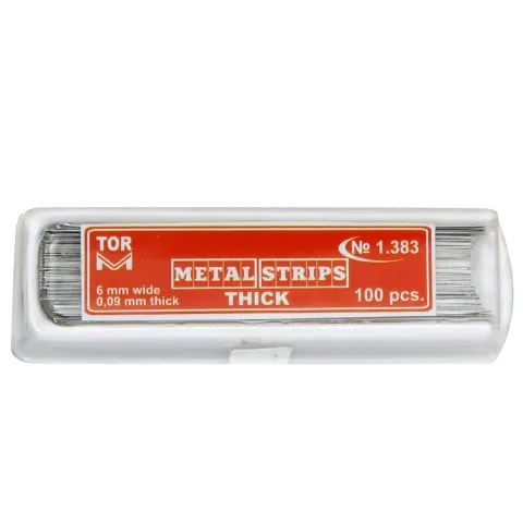 Stripuri protectie dinti, inox, 6x50mm, 100buc
