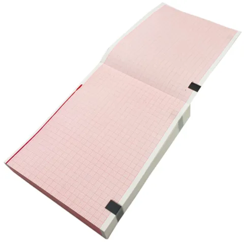 Hartie ECG/EKG, PRIMA, 110x140mm (Nihon Kohden), 143 coli, portocalie