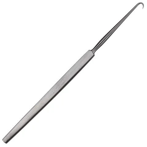 Tija ovariana cu varf ascutit, PRIMA, inox 15 cm × 6 mm - carlig ovariohisterectomie