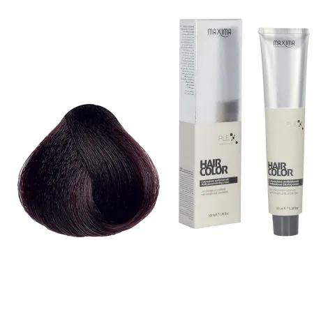 Vopsea profesionala de par, 4.5 Saten mahon, MAXIMA, 100ml